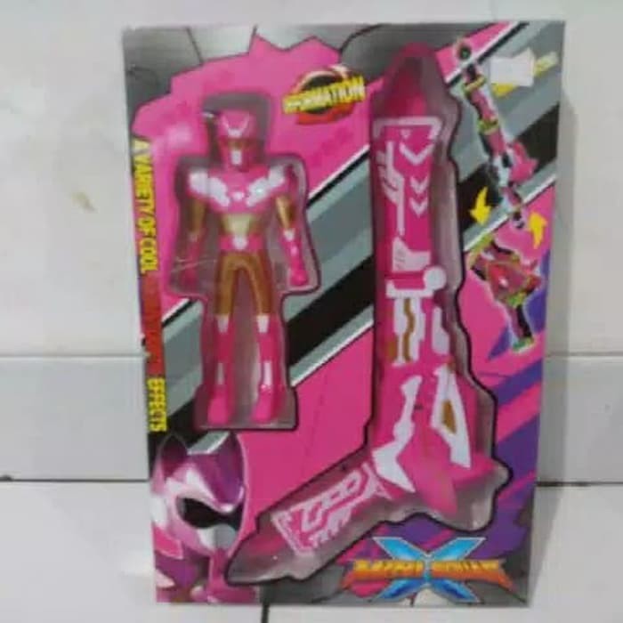 NEW mainan mini force robot miniforce minisquad sammy max volt lucy