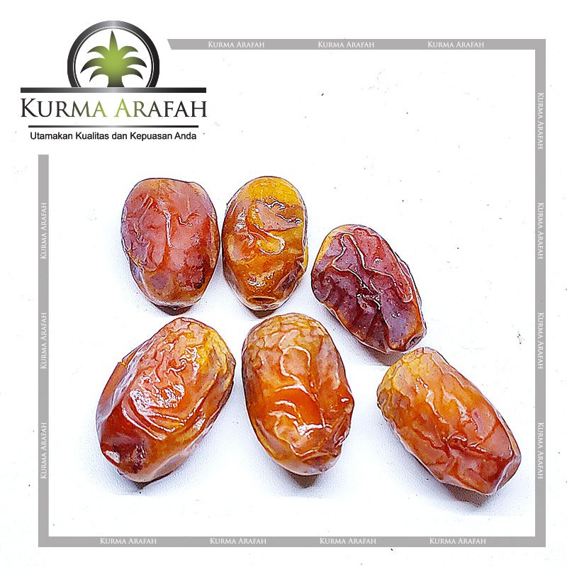 Kurma Shoidi 250gr Premium Pulen Dan Lembut - Kurma Manis Rasa Sukari Kering