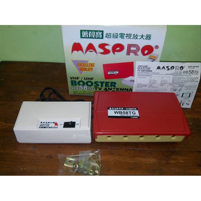 Penguat Sinyal TV / Booster Outdoor Antena TV MASPRO WB 48 TG