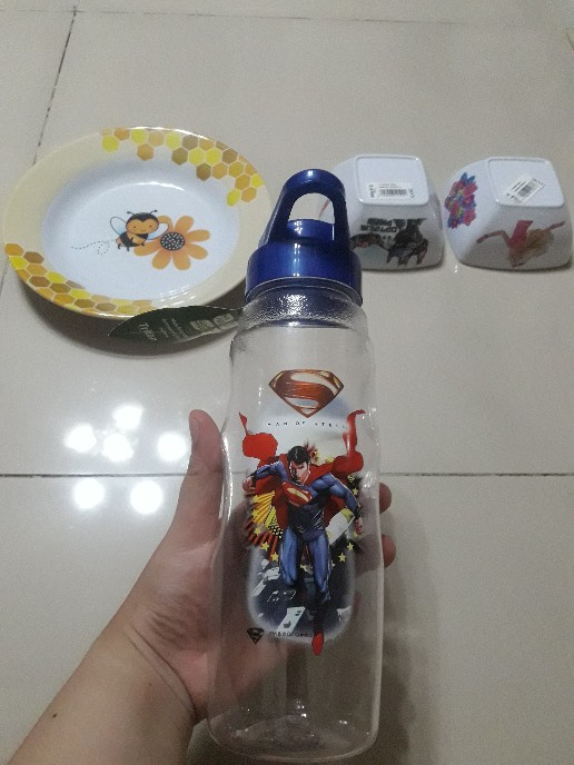 Onyx Superman Botol Minum / Refresh Water Bottle 800 Ml (aab03-smn01)