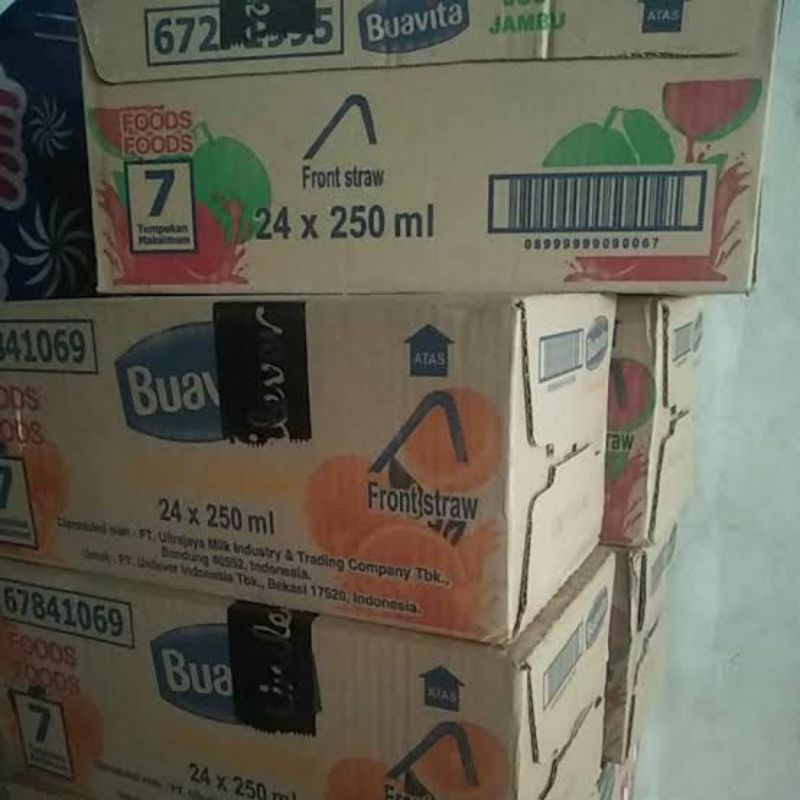 Buavita Jus Jambu / Guava 24 x 250ml (1 dus)