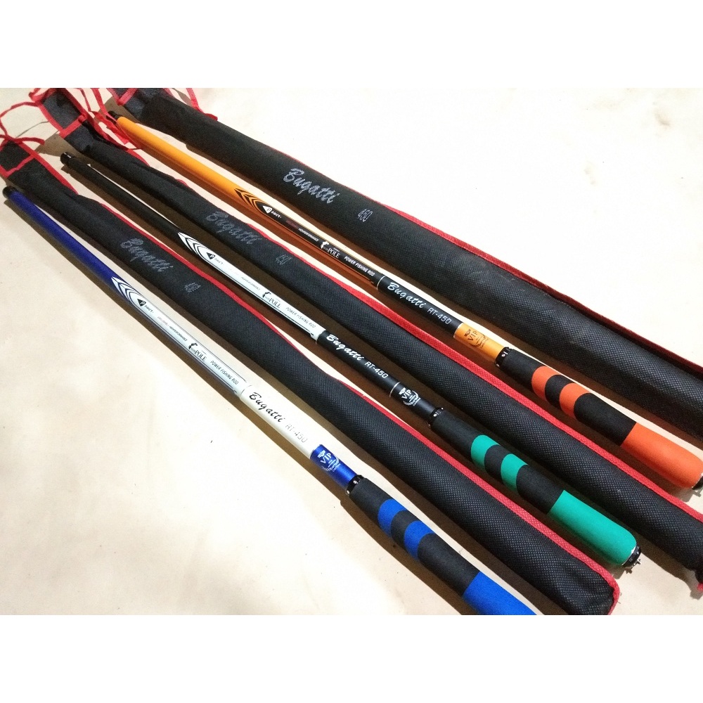 joran pancing tegek bugatti blue 360. 450. 540