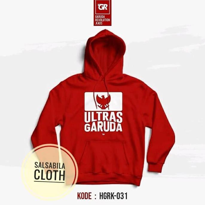 Jaket Ultras Garuda Indonesiaa Jacket Hoodie Sweater Distro Fleece Pria Wanita Sablon Polos Murah