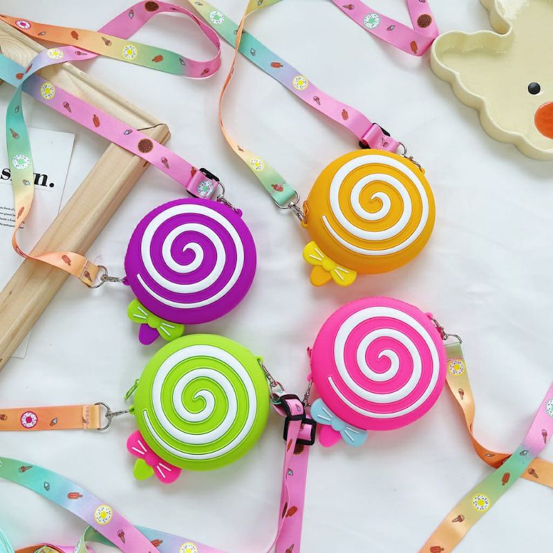 TAS FASHION ANAK LOLIPOP MINI IMPORT