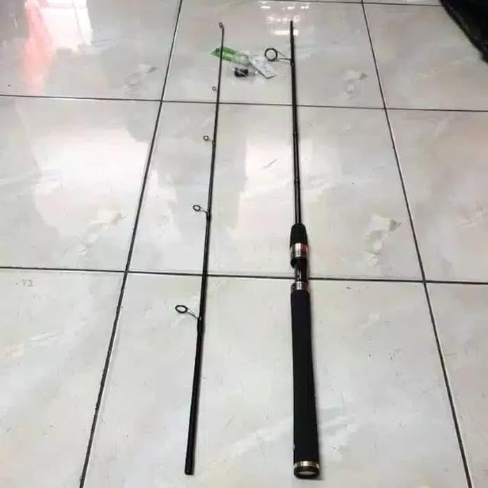 alat pancing mantul habis Joran Hinomiya Barramundi 180 Original Fuji guides High Carbon Ulir