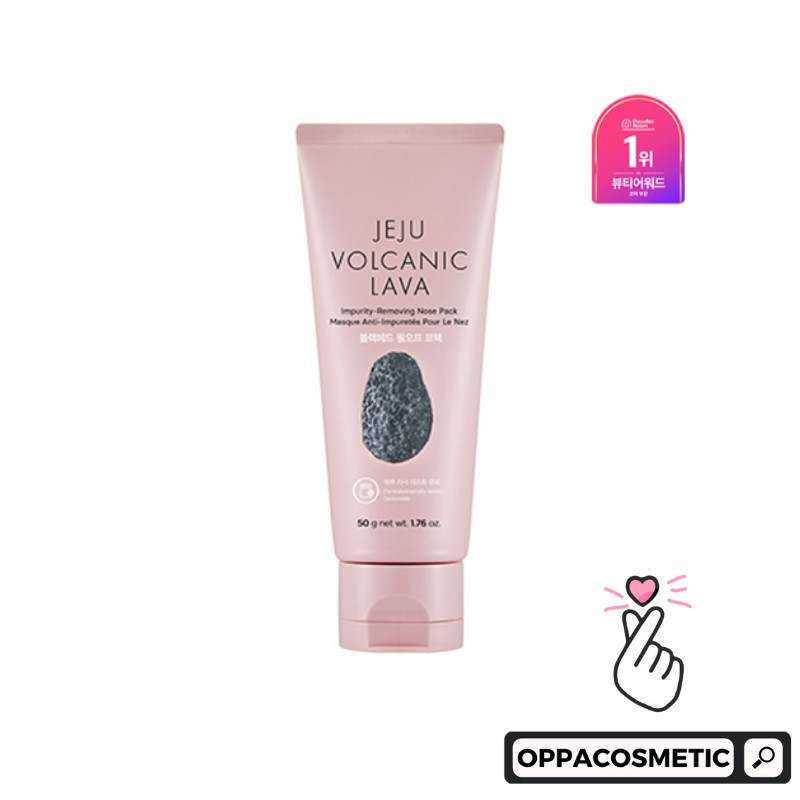 The Face Shop Jeju Volcanic Lava Peel Off Clay Nose Mask 50g