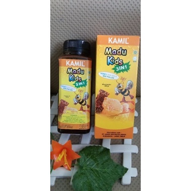 Madu anak madu kids 3in1 / madu KAMIL (madu+omega 3+bee pollen)