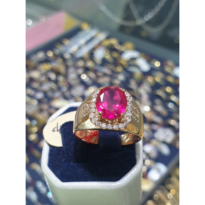 cincin cowo cincin laki emas kadar 700 mata merah mpp