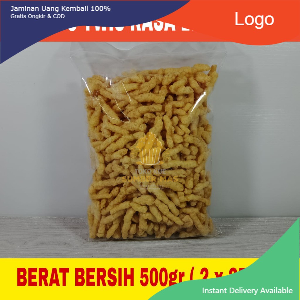 

Makanan Ringan Snacks TWIS JAGUNG RASA BBQ -500 gr / Cheetos Kiloan Rasa Barbeque / Snack Kiloan Murah / Ciki Kiloan / Snack Kiloan