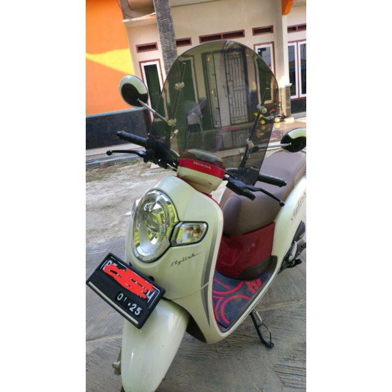 Visor motor tameng motor windshield motor scoopy mio vario aerox beat genio x ride beat street dll