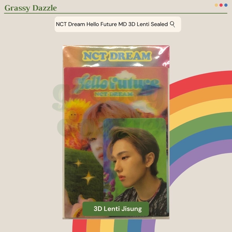 NCT DREAM HELLO FUTURE MD 3D LENTICULAR CARD LENTI JISUNG SEALED