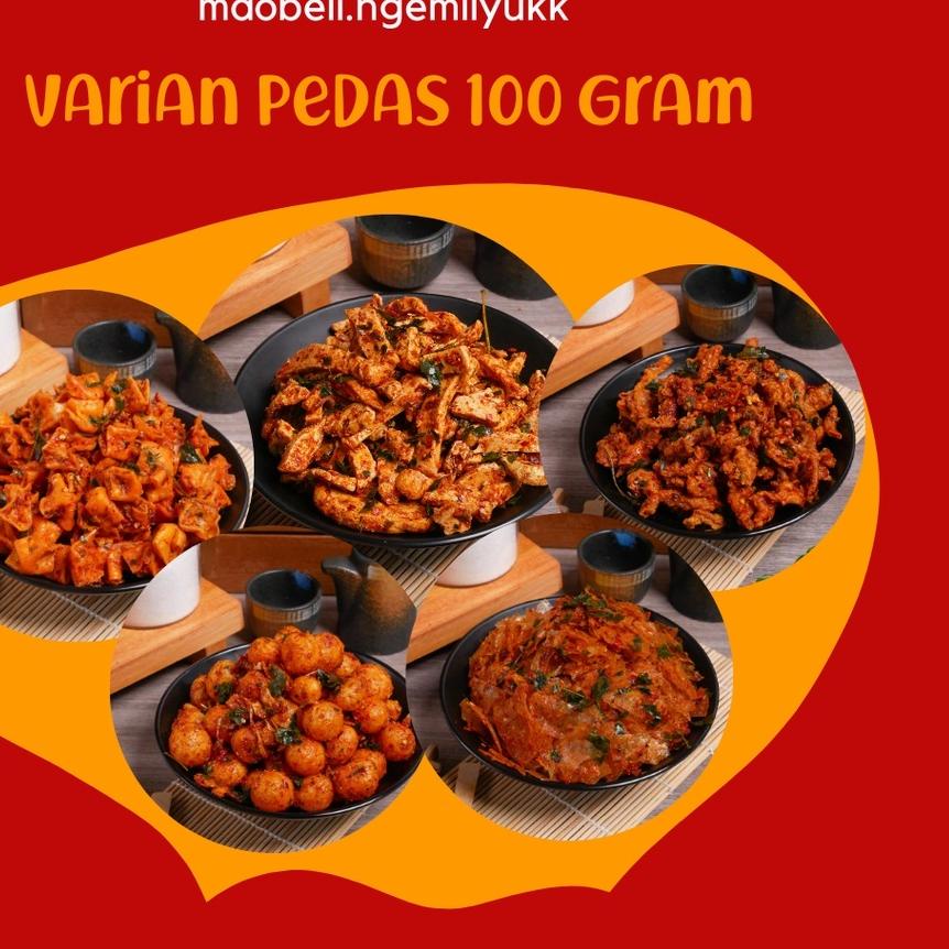 

『KESEMPATAN TERAKHIR』 CAMILAN PEDAS 100 GRAM RENYAH ENAK CABE ASLI MURAH GRATIS ONGKIR DAUN JERUK COD PREMIUM SPICY ENAK BANDUNG KULIT USUS KRISPI SEBLAK BASRENG CIMOL KRIPIK SINGKONG SETAN ENDUL NAMPOL FREEONGKIR COD COMRING DOROKDOK GROSIR/COD/SHOPEE MA