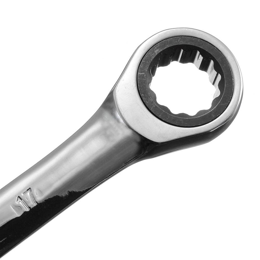 Kunci Pas Ratchet Bolak Balik Nanas Torsi Tinggi 72gigi Chrome Vanadium Nut Tool