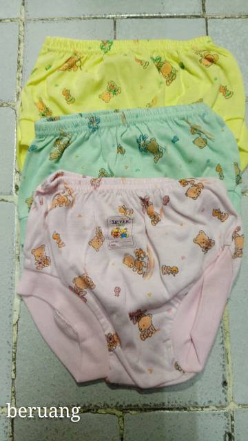 6PCS!! Celana segitiga bayi 6-18 M / Celana kodok bayi / celana rumah bayi