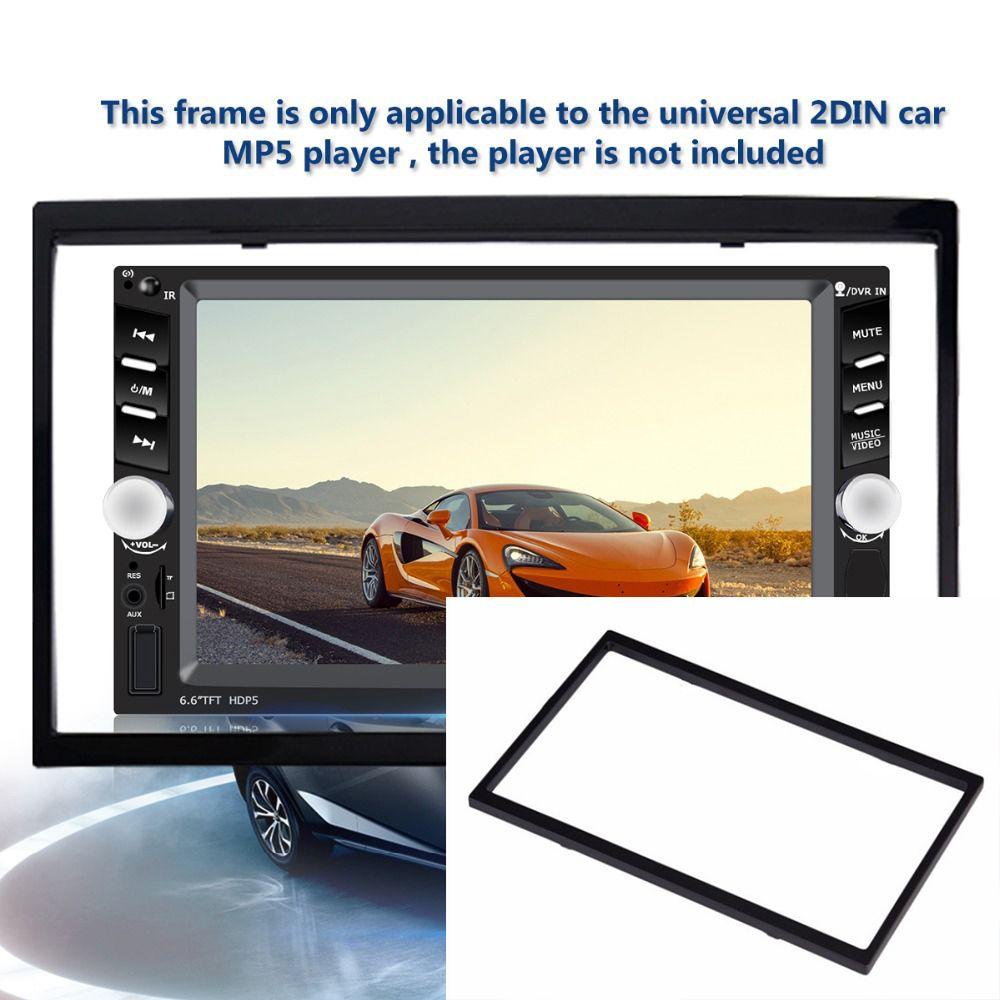 Populer Audio Fascia Frame New Stereo CD Panel Dash Mobil Multimedia Player