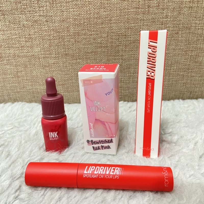 (Take All) Peripera Ink Velvet Tint & Romand Lip Cream