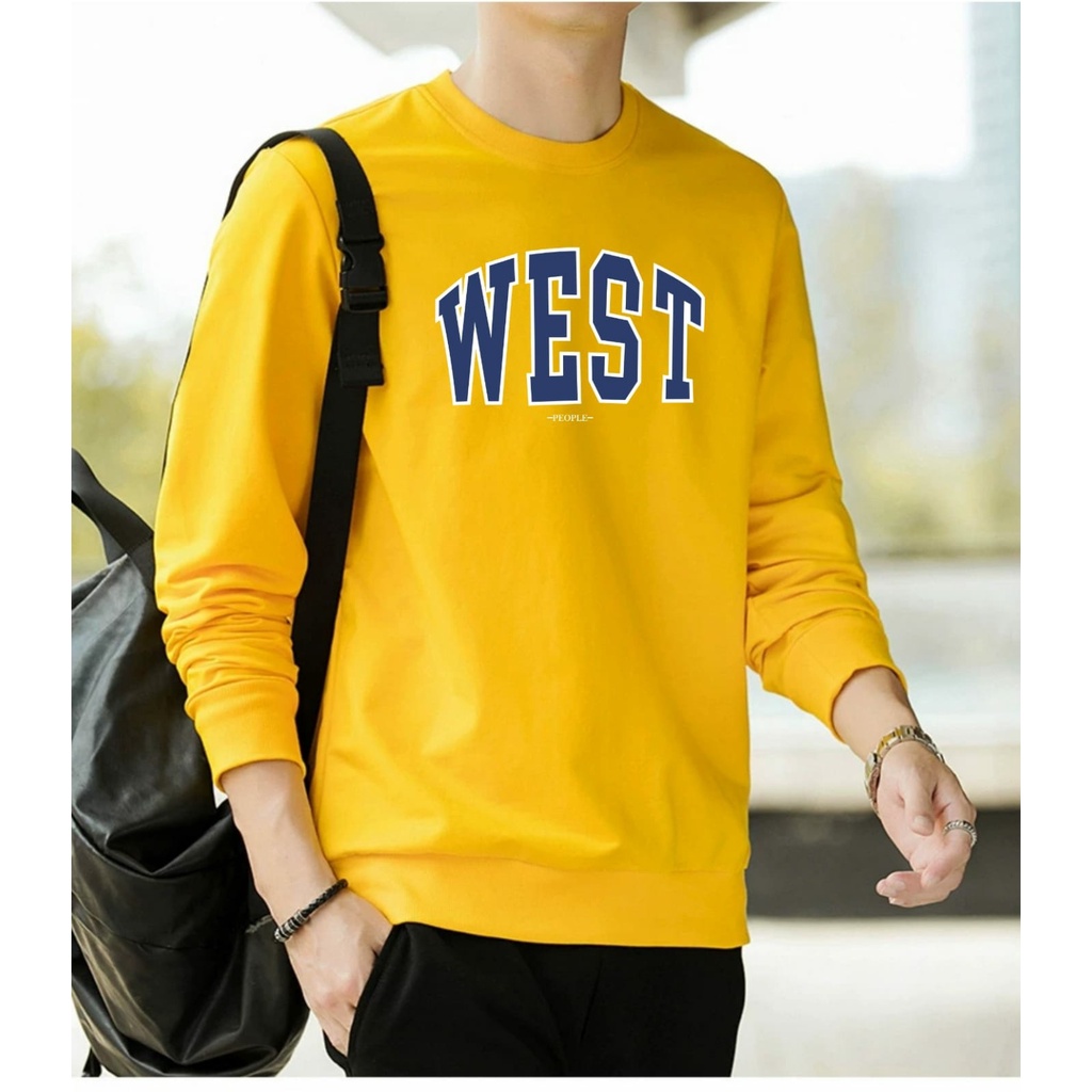 AMOSJKT28/ATASAN LENGAN PNJANG/BAJU PRIA WANITA/JUMPER SWEATER WEST