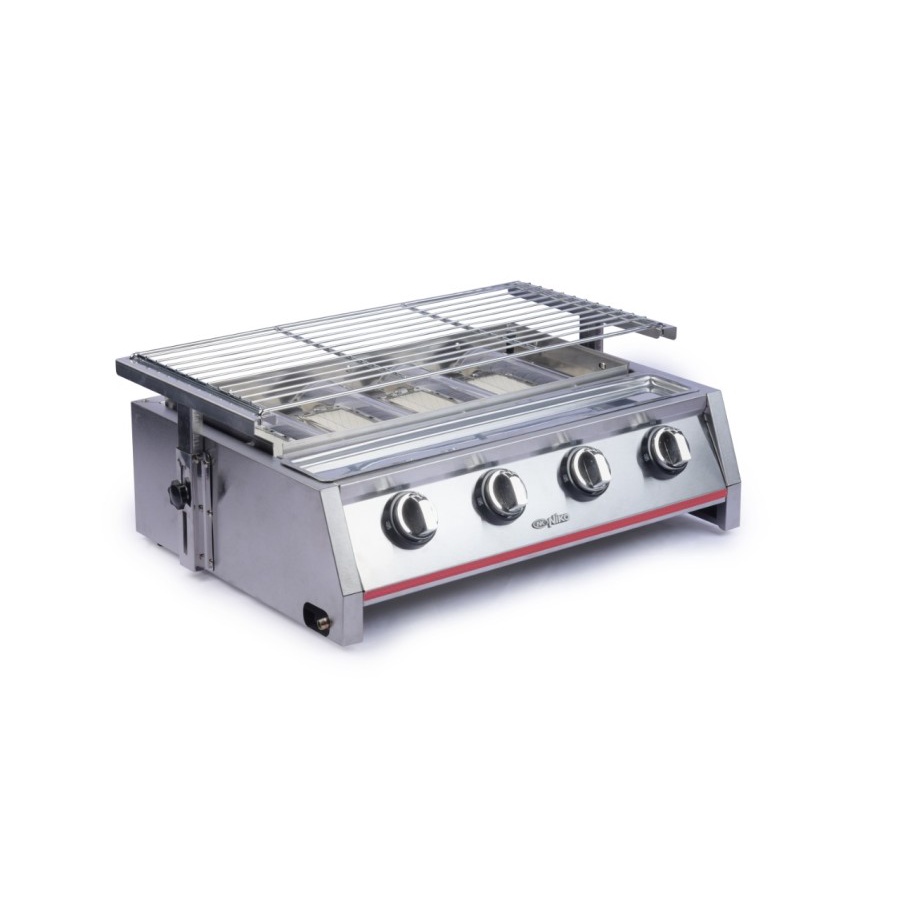 Niko Kompor Gas Pemanggang NK-GR4 Gas Grill Stove NKGR4 BBQ Grill 4 Tungku NK GR4