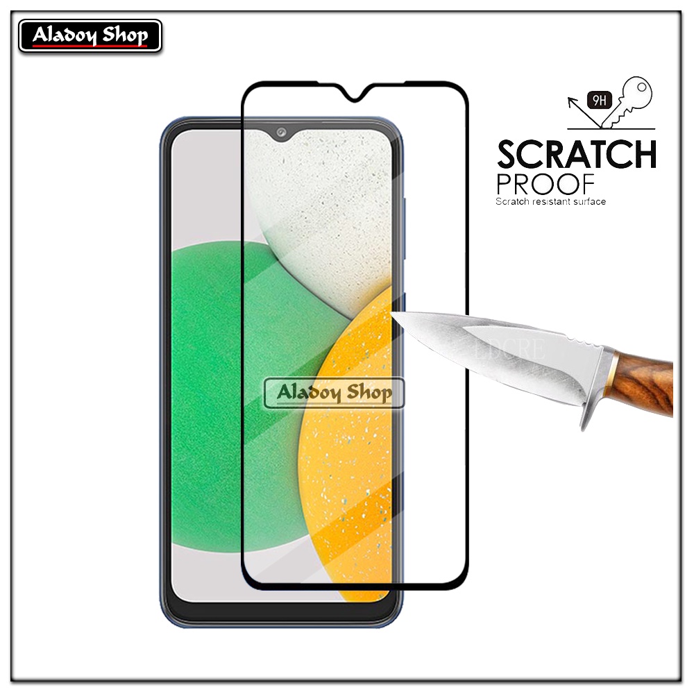 PAKET 3 IN 1 Tempered Glass Layar Samsung A03 Core Free Tempered Glass Camera dan Skin Carbon