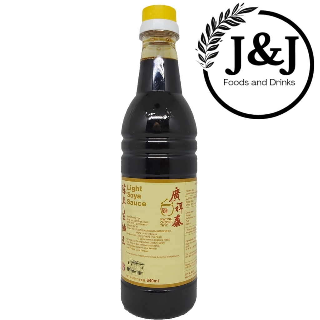 

KCT / Kwong Cheong Thye Light Soya Sauce 640ML