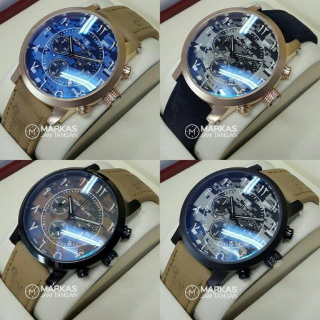 Jam Tangan Pria Montblanc Timewalker Army Chronograph L Murah