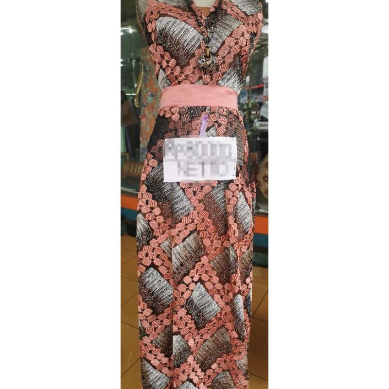 kain tile eksklusif/tille exclusive/tille motif abstrak/tile bordir