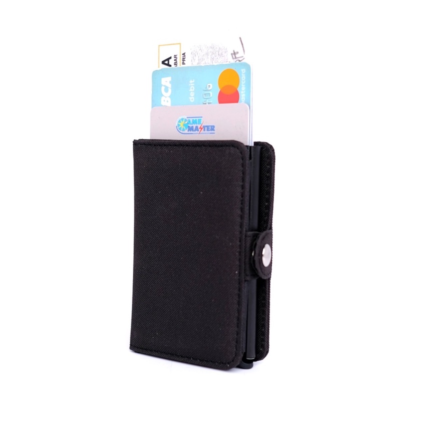 RFID Dompet Pintar Card Holder Tempat Kartu Atm Smart Slim Wallet Pria Wanita