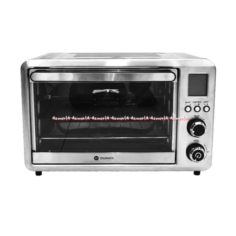 Digimatic Oven Toaster 28L Stainless Steel Alat Kompor Pemanggang