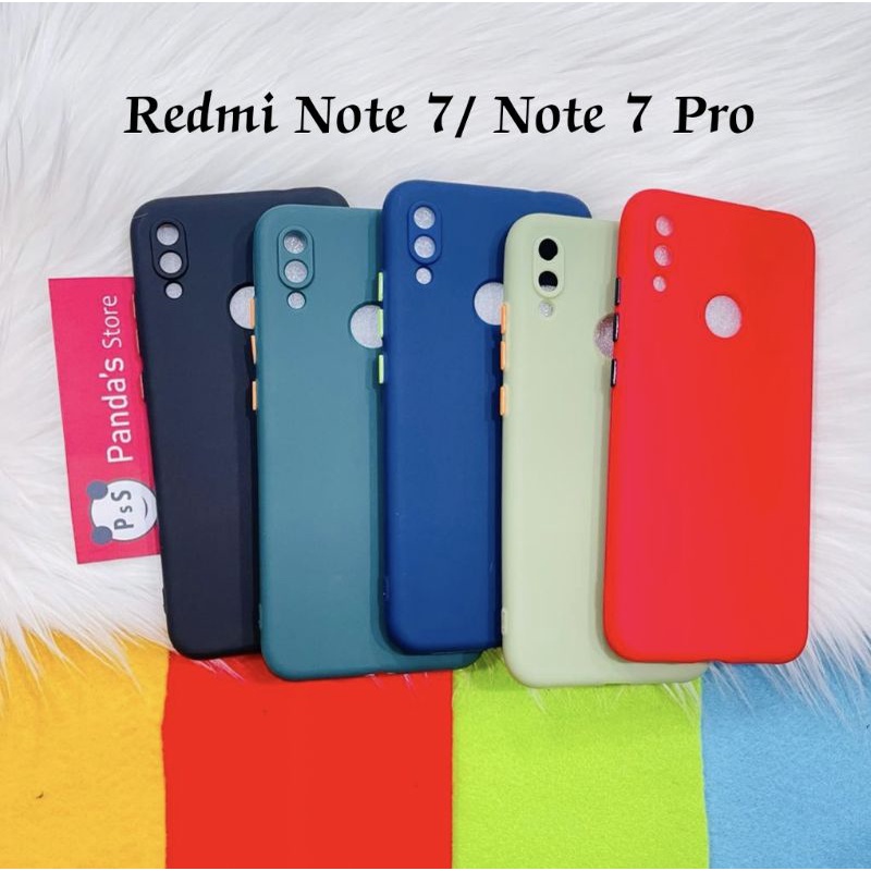 Case Redmi Note 7 / Note 7 Pro Babycase + Pelindung Kamera, Makaron Full Color (PsS)