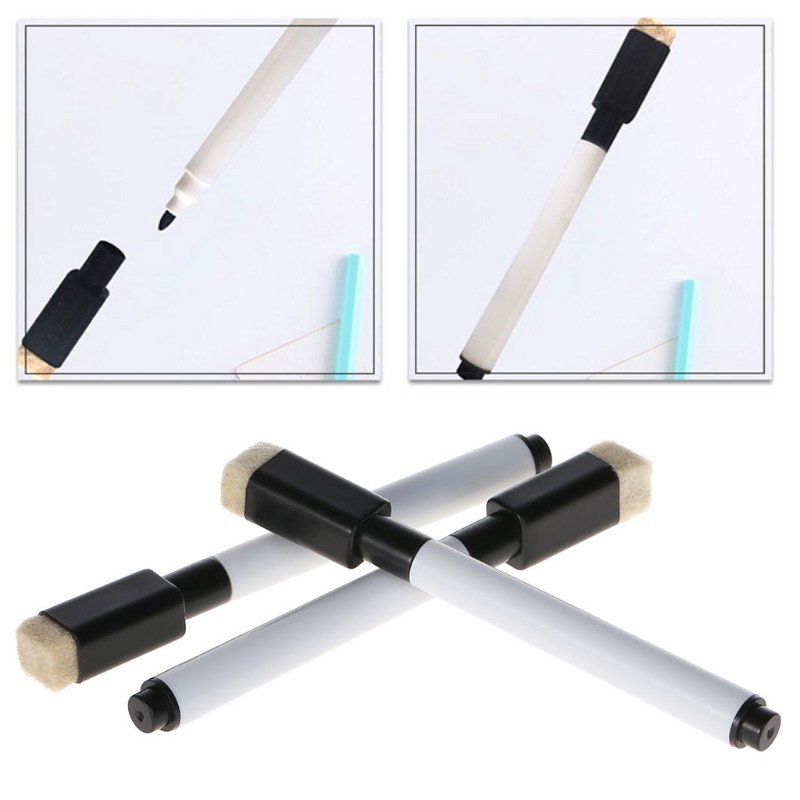 CRE  10 Pcs Whiteboard Pen Erasable Marker Office School Stationery Supplies