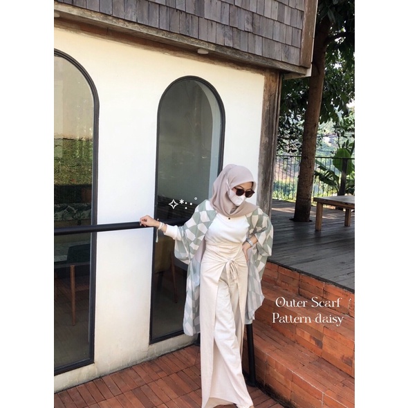 Outer Scarf Bye.selaras  •Pattern Daisy•