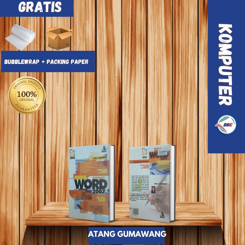 BUKU MODUL MS OFFICE WORD 2007 UTK PEMULA