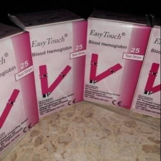 Strip easy touch hemoglobin