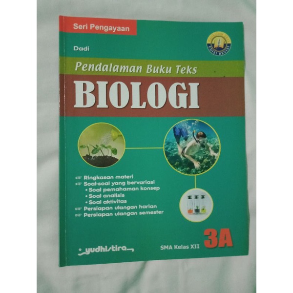

Preloved Pendalaman Buku Teks Biologi Kelas 12 3A