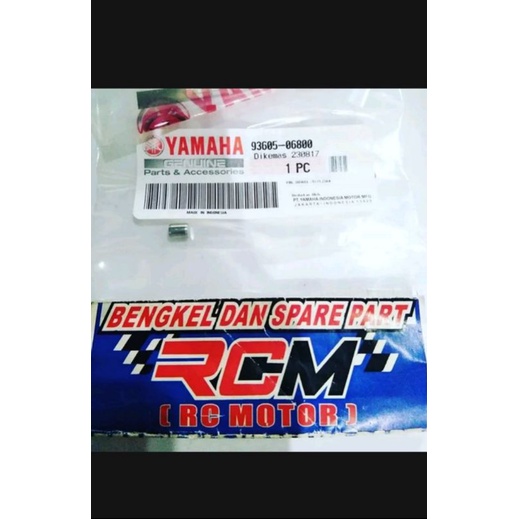 PIN PEN DOWEL JUPITERMX JUPITER MX VIXION OLD LAMA OVI NVL NEW NVA BYSON DI CAMSHAFT CAM SHAFT HARGA PERBIJI ORI ORIGINAL YAMAHA YGP ASLI 93605-06800