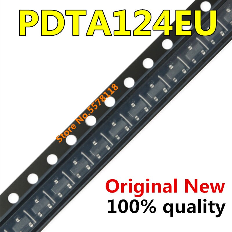 (Ready Stock) 20pcs PDTA124EU PDTA124 T05 sot23-3 Chipset