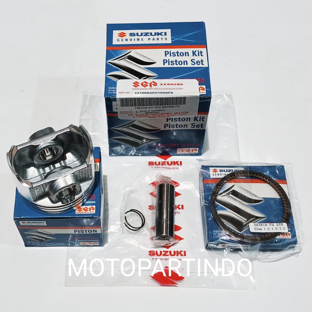PISTON KIT SATRIA FU 150 STANDART PISTON SET SATRIA FU 150 CC STANDART-2
