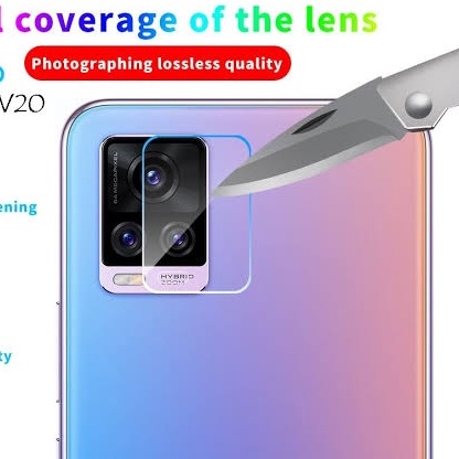 Tempered Lens CAMERA Vivo V27/V27e/V25/V25e/V23 5G/V23E/V21 4G/V21 5G/V20/V20SE/V19/V17PRO/V15//V11i/V11 PRO/V9-Youth/V7 +/V5/V5S/lite Tempred Lensa Bening Clear Glossy/Temperd Glass Kamera/Pelindung -Antigores Protecth Len/Anti Gores 1 Set KACA Plus SE S