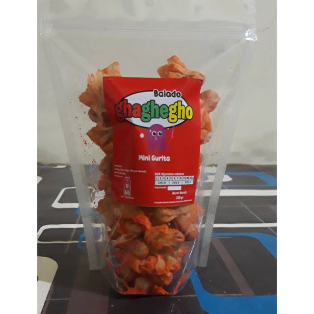 

Ghaghegho snack mini gurita BALADO
