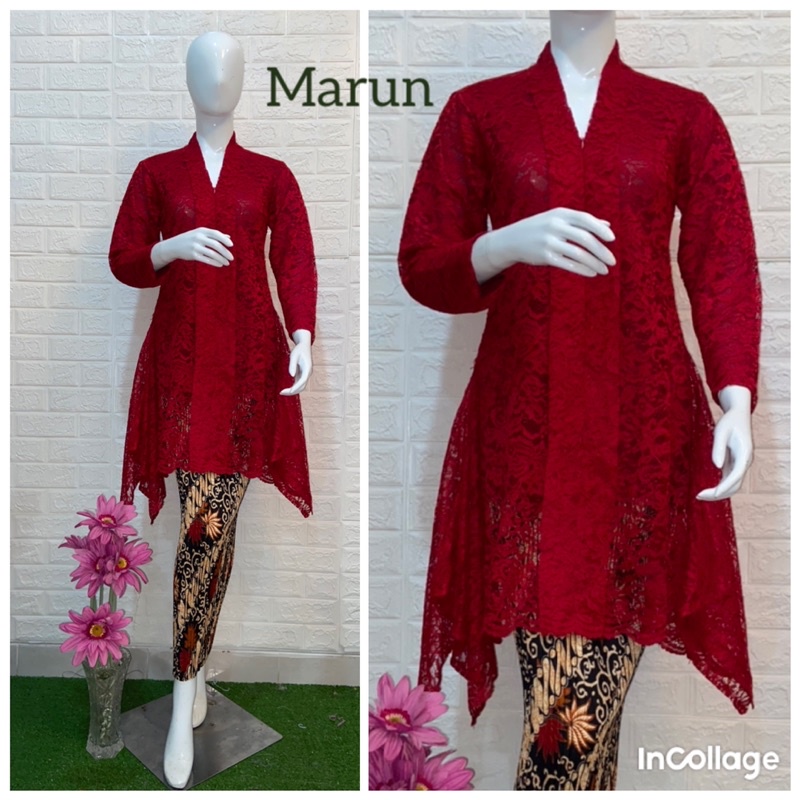 Setelan Kebaya / Tunik Brokat / Kebaya Kartini / Kebaya Modern / Kebaya Pesta / Kebaya Busui / Kebaya bali-2