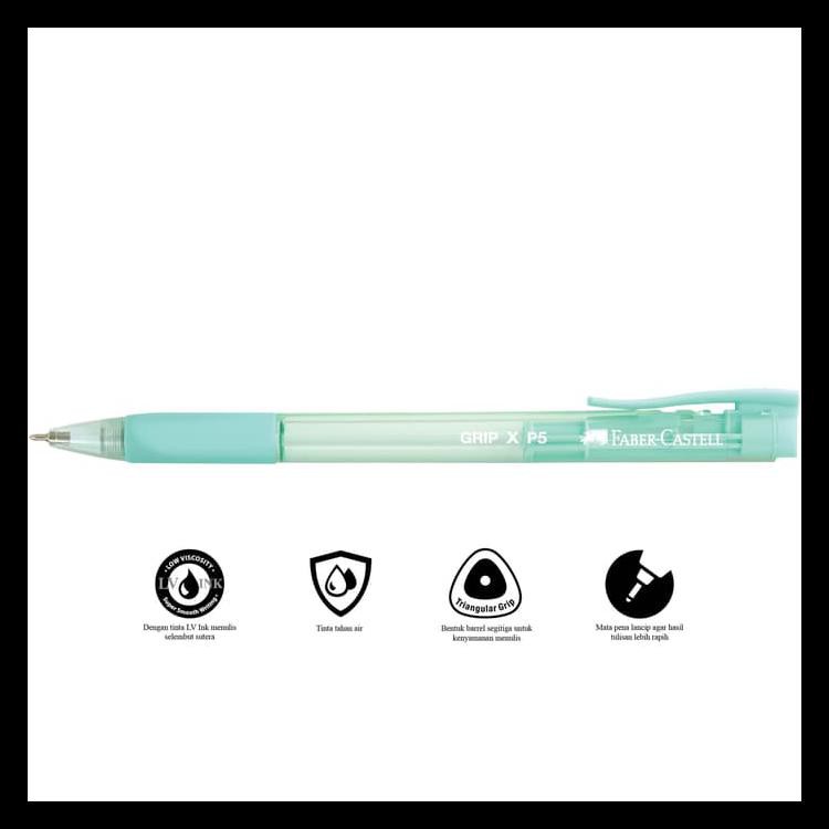 

HOT PROMO BALLPOINT GRIP XP 0.5 MM BARREL GREEN -BOX ISI 10PCS BARANG TERUPDATE