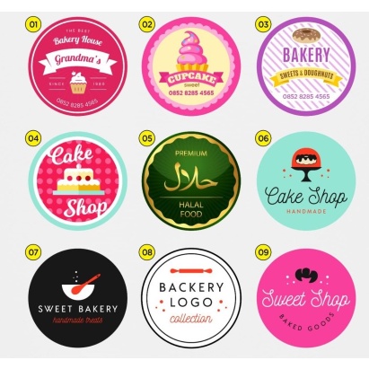 

Cetak Sticker Label/ Sticker Vynil/Costume Sticker Logo Brand name Olshop UK. 5X5