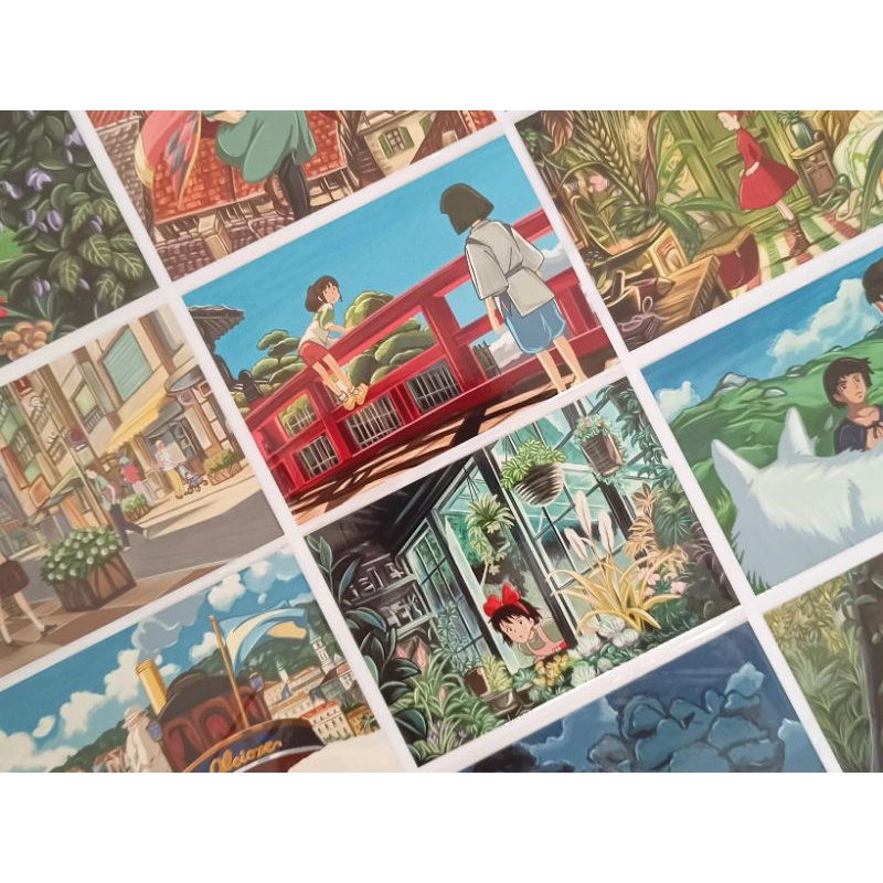 

Ghibli Postcard/Kartu Pos Studio Ghibli