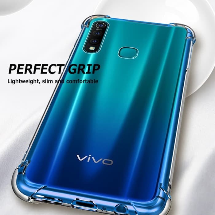 Anticrack Vivo S1 S1 Pro Z1 Pro Silikon Case Jelly Bening Lembut Transparan Softcase Lentur