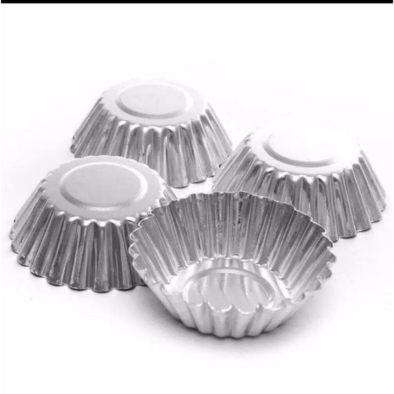 (Murah) 1 Set Cetakan kue pie mini isi 20 pcs dan tekanannya /pie susu/pie egg/Cup cake mold