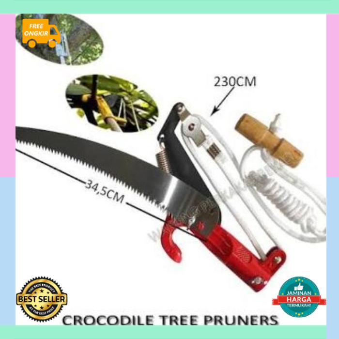 COD Free Ongkir Gunting Gergaji Dahan Gunting Galah Tree Pruner
