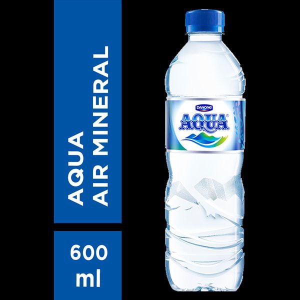 

Aqua 600ml 1Botol Air Mineral