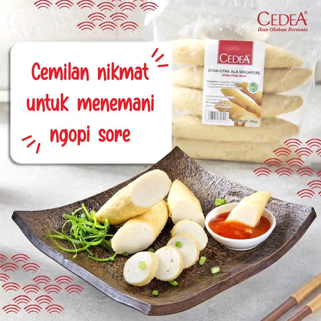 CEDEA Otak Otak Singapore | Fish Cake Singapore 500gr