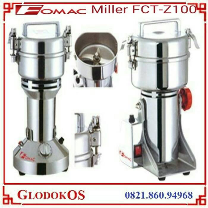 

Mesin Giling Bahan Kering Obat-obatan Herbal - Miler FCT Z100 - 100 Gr