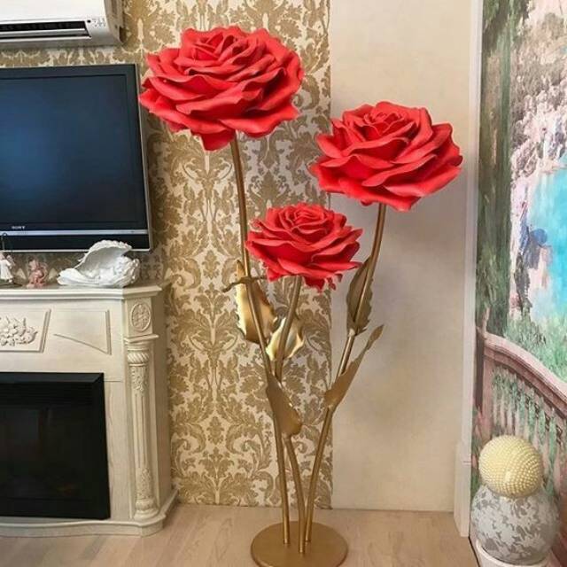 Standing flower lampu bunga